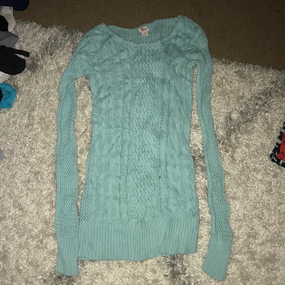 Crochet sweater